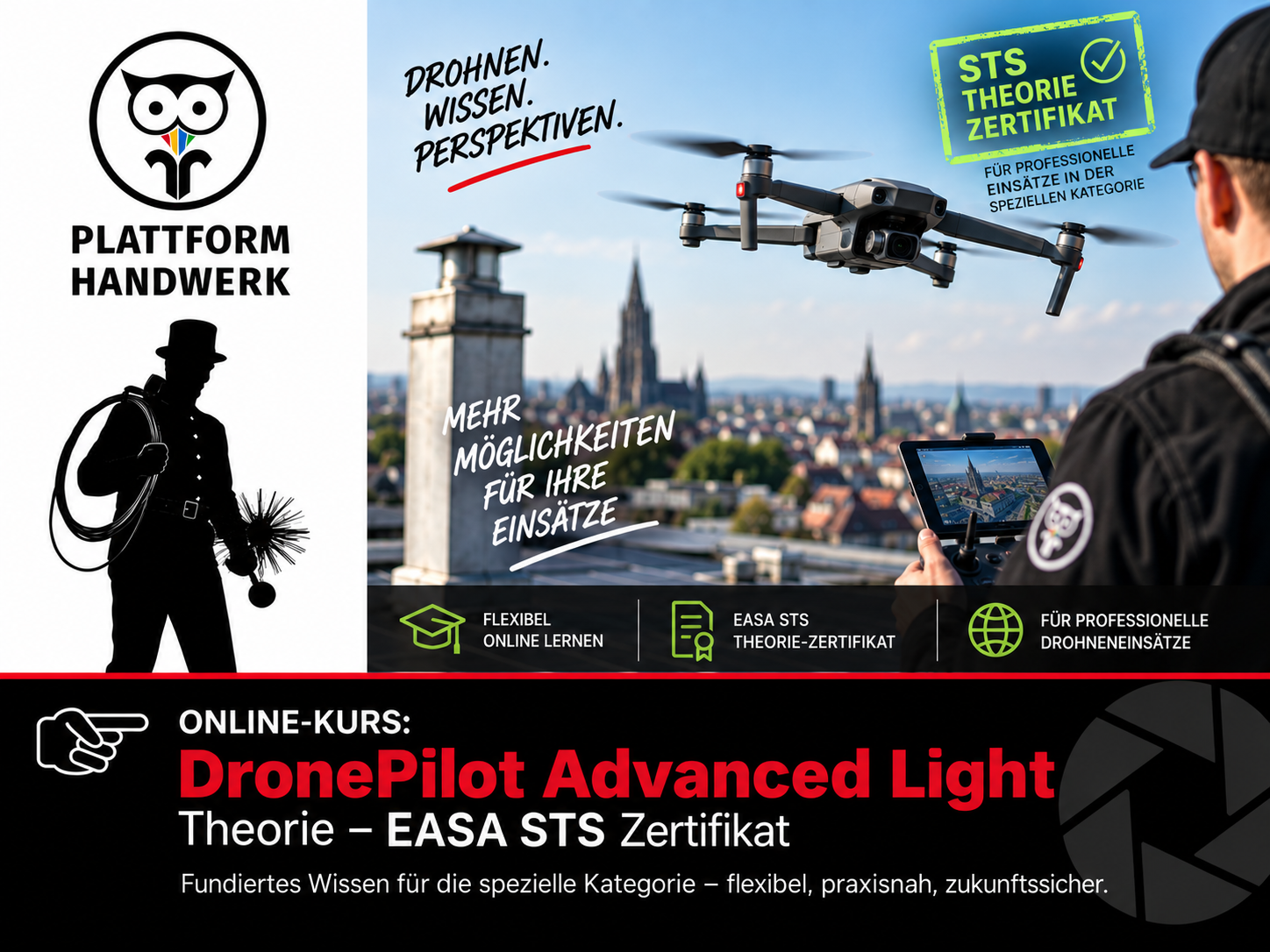DRONEPILOT ADVANCED LIGHT THEORIE